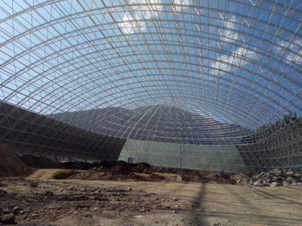 重庆干煤棚网架加工案例